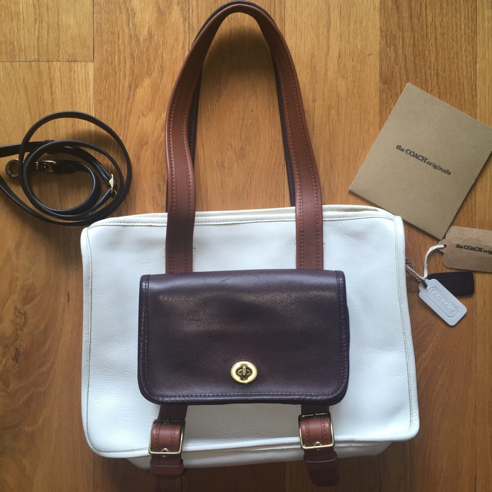 Coach Vintage Tote Upcrafted Collection RARE ONE OF A KIND!